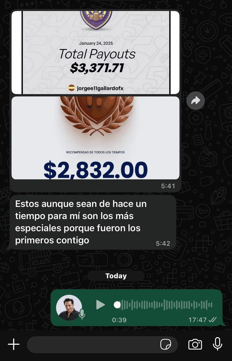 Retiros acumulados por un solo alumno mío.